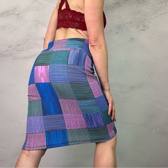 Lularoe pencil skirt colorful - Picture 2 of 4